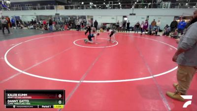 131 lbs Semifinal - Danny Gatto, Clinic Wrestling FXBG vs Kaleb Kumm, Heavy Hitting Hammers