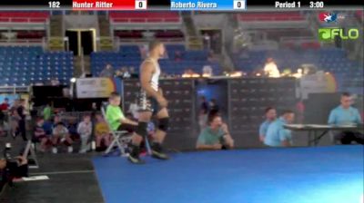 182 lbs finals Hunter Ritter MD vs. Justan Rivera GA