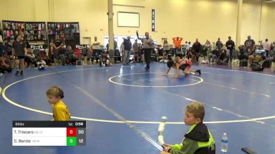 95 lbs Rr Rnd 3 - Teo Triscaro, Louisville WC K-8 vs Cole Borzio, Steller Trained Mantis K-8