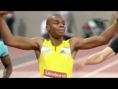 Warner Weir wins 200m in London