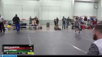 48 lbs Round 4 (8 Team) - Javon Haliburton, American MMA vs Evan Whitbred, M2TC