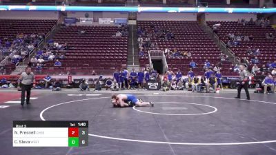 215 lbs Round Of 16 - Nick Presnell, Chestnut Ridge vs Cayden Sleva, West Perry