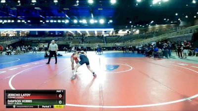 106 lbs Cons. Round 2 - Dawson Hobbs, West Laurens vs Jericho Latoy, Toombs County