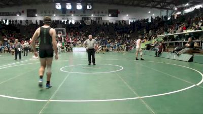 195 lbs Quarterfinal - Wyatt Woodall, Southmont vs Luke Joplin, New Castle