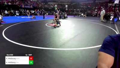 113 lbs Consi Of 16 #2 - Kekoa Madayag, Novato (NC) vs Kyle Holtberg, St. Mary`S (SJ)