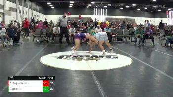 159 lbs Quarterfinals (8 Team) - Lucas Boe, Roundtree Wrestling Academy vs Eli Esguerra, Beast Mode