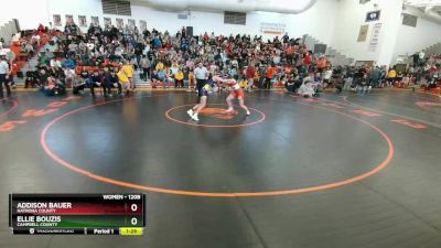 120B Round 1 - Addison Bauer, Natrona County vs Ellie Bouzis, Campbell County