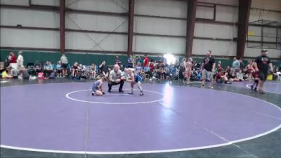 45 lbs Round 3 - Ataliah McCue, Beast Mode Wrestling Academy vs Lydia Bowen, Eierman Elite