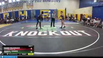 145 lbs Round 1 (8 Team) - Gianni Maldonado, Southside Mafia vs Kendall Chance, Camden 2