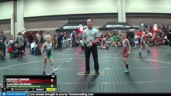 50 lbs Placement (4 Team) - Hudson Conner, Steel Valley vs Suncera Dickman, Contenders Wrestling Academy Blue