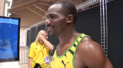 Nesta Carter Satisfied with Bronze