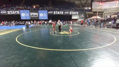 49 lbs Champ. Round 3 - Walker Denis, Thunder Mountain Wrestling Club vs Roman Carter, Mat Demon Wrestling Club