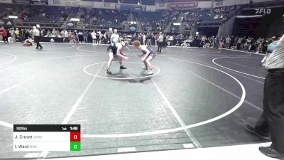 192 lbs Final - Jax Crowe, Central Kentucky Wrestling Academy vs Isaac Ward, MoWest Championship Wrestling