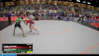 154 lbs Finals (8 Team) - James Goddard, Tillamook vs Trenton Smith, Sweet Home