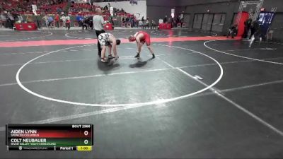 210 lbs Cons. Semi - Aiden Lynn, Spencer/Columbus vs Colt Neubauer, River Valley Youth Wrestling