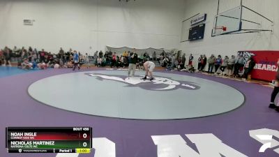 165 lbs Round 2 - Noah Ingle, Cowboy Kids WC vs Nicholas Martinez, Natrona Colts WC