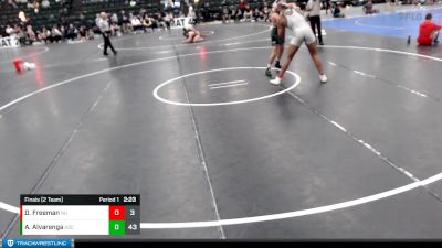 285 lbs Finals (2 Team) - De`Leon Freeman, Newman vs Adam Alvarenga, Adams State