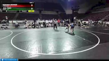 W-144 lbs Semifinals (8 Team) - Kohana Renner, Tennessee vs Zoe Fries, Idaho