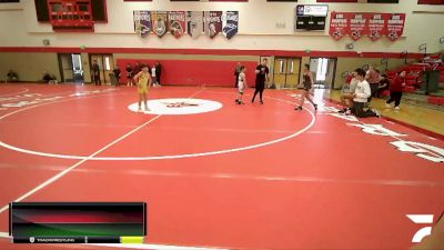 84 lbs Round 1 - Evan Baranowski, Victory Wrestling-Central WA vs Katalina Rodriguez, Prosser Wrestling Academy