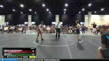 115 lbs Round 3 (6 Team) - Nikita Chechkovsky, North Florida Misfits vs Bruce Li, East Coast Elite