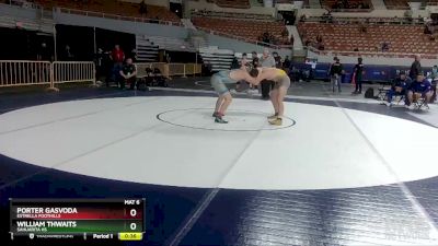 D3-175 lbs Cons. Round 2 - Porter Gasvoda, Estrella Foothills vs William Thwaits, Sahuarita Hs