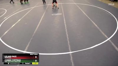 175 lbs Cons. Round 3 - Leland Pace, Minnesota vs Corbin Cortinas, Park Wolfpack Wrestling