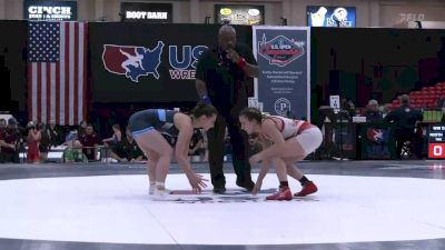 53 kg Rnd Of 32 - Anna Rusth, Tiger Wrestling Club vs Kylie Titus, 7 Virtues Wrestling Club