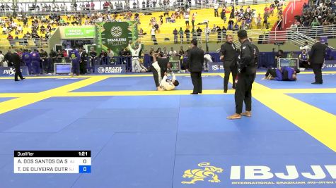 ANDRE DOS SANTOS DA SILVA vs THIAGO DE OLIVEIRA DUTRA 2024 Brasileiro Jiu-Jitsu IBJJF