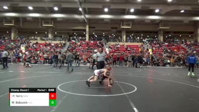 76 lbs Champ. Round 1 - Paxton Terry, Nebraska Boyz Wrestling vs Monte Babcock, Hoisington Jr Cardinals