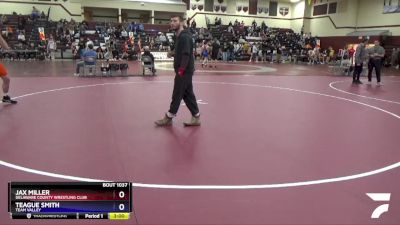 Junior-3 lbs Round 1 - Jax Miller, Delaware County Wrestling Club vs Teague Smith, Team Valley