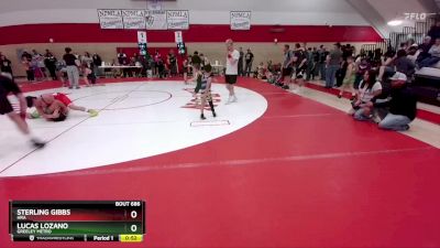 46-46 lbs Round 5 - Sterling Gibbs, HRA vs Lucas Lozano, Greeley Metro