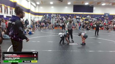 100/10u115 Round 1 - Selena Hagood, Team Tiger vs Penelope Hall-Philbrick, White Knoll Youth Wrestling