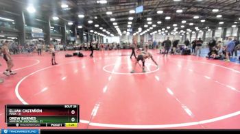 88 lbs Rd# 10- 4:00pm Saturday Final Pool - Elijah Castañón, POWA vs Drew Barnes, Agression Legionaries