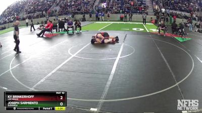 285 lbs Quarterfinal - Ky Brinkerhoff, Las Vegas vs Joseph Sarmiento, Durango