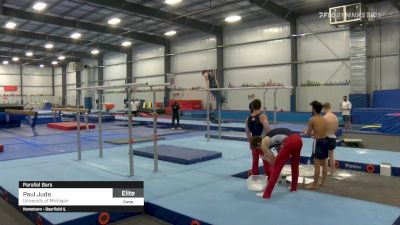 Paul Juda - Parallel Bars, University of Michigan - 2021 April Men's Senior National Team Camp