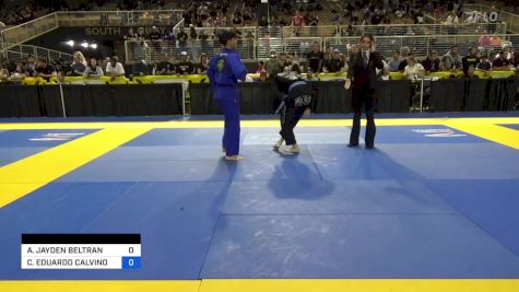 ANTHONY JAYDEN BELTRAN vs CARLOS EDUARDO CALVINO MUDARRA 2024 Pan Jiu Jitsu IBJJF Championship