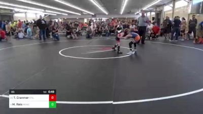 66 lbs Round Of 16 - Tucker Cranmer, Stillwater vs Mason Reis, Muncy