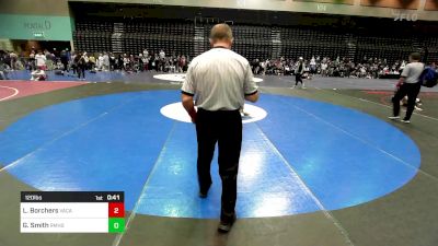 120 lbs Consi Of 32 #1 - Landon Borchers, Vacaville vs Gabe Smith, Rocky Mountain