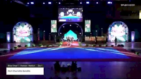 Port Charlotte Bandits [2020 Show Cheer 1 - Peewee - Medium Day 1] 2020 Pop Warner National Cheer & Dance Championship