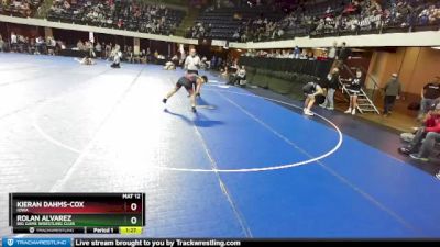 150 lbs Quarterfinal - Kieran Dahms-Cox, Iowa vs Rolan Alvarez, Big Game Wrestling Club