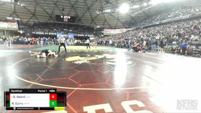 4A 126 lbs Semifinal - Blaine Beard, Central Valley vs Nathan Curry, Tahoma