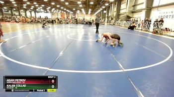 88 lbs Rd# 1 9:00am Friday - Kaleb Collae, PA Blue vs Adam Petrov, Maryland GOLD