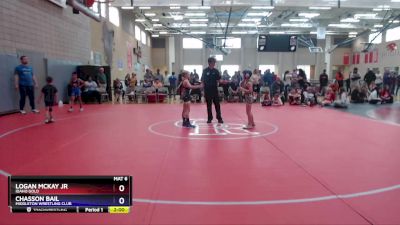 71 lbs 3rd Place Match - Logan McKay Jr, Idaho Gold vs Chasson Bail, Middleton Wrestling Club