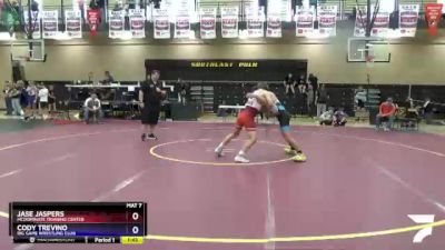 138 lbs Semifinal - Jase Jaspers, McDominate Training Center vs Cody Trevino, Big Game Wrestling Club