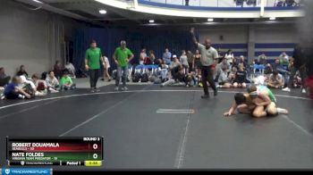 120 lbs Round 3 (8 Team) - Robert Douamala, Seagulls vs Nate Foldes, Virginia Team Predator