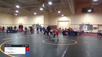 71 kg Rnd Of 16 - Tre Haines, Ascend Wrestling Academy vs Brennan Warwick, Seasons Freestyle Club