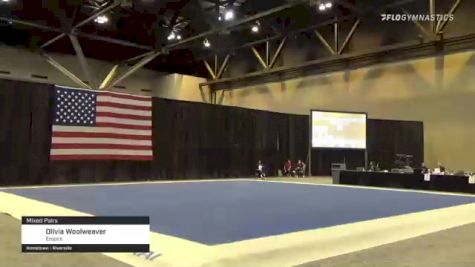 Olivia Woolweaver - Mixed Pairs, Empire - 2021 USA Gymnastics Championships