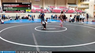 114-118 lbs Quarterfinal - Evan Payne, Mitchell Youth Wrestling vs Brennan Ferguson, Tech Fall Wrestling Club