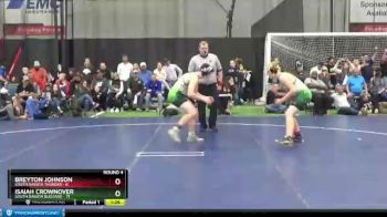 160 lbs Round 4 (6 Team) - Isaiah Crownover, South Dakota Blizzard vs Breyton Johnson, South Dakota Thunder