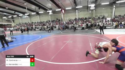 132 lbs Consi Of 16 #2 - Miguel Contreras, Platte Valley vs Alex Hernandez, Evwc